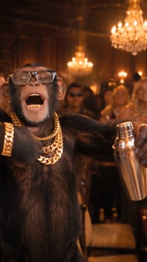 Burning Bridges AI clip: arms wide, rapping along